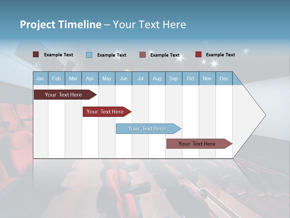 Film Hall Colour PowerPoint Template