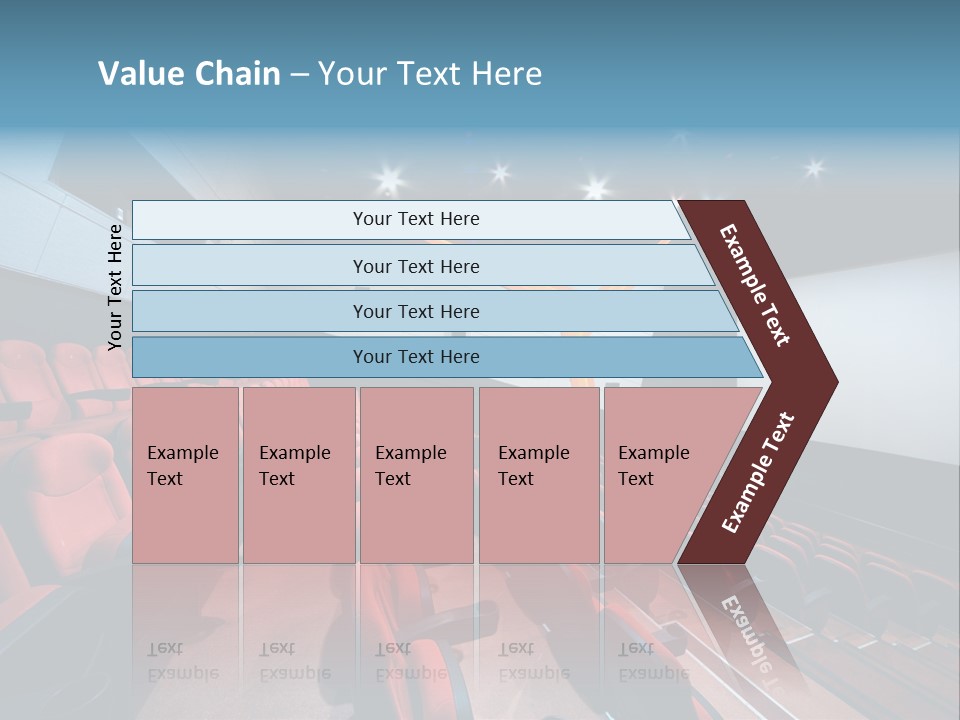 Film Hall Colour PowerPoint Template