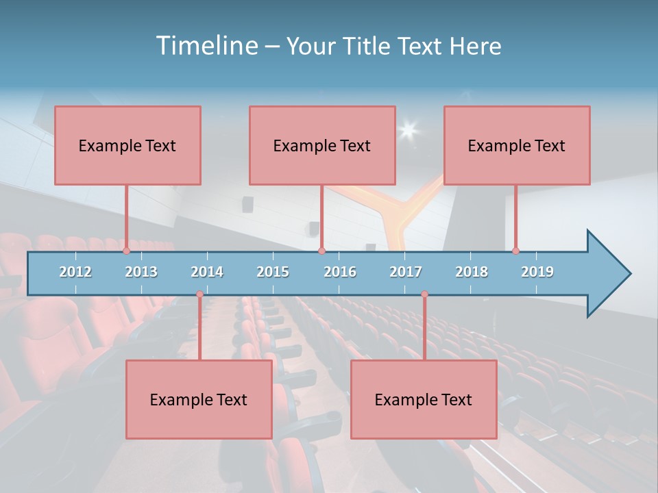 Film Hall Colour PowerPoint Template