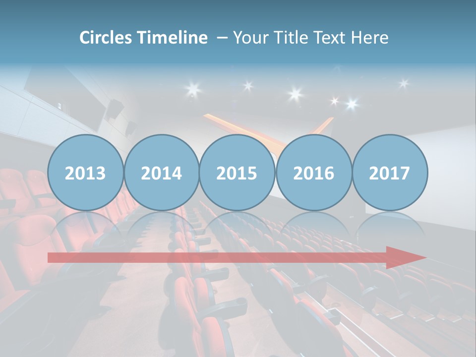 Film Hall Colour PowerPoint Template