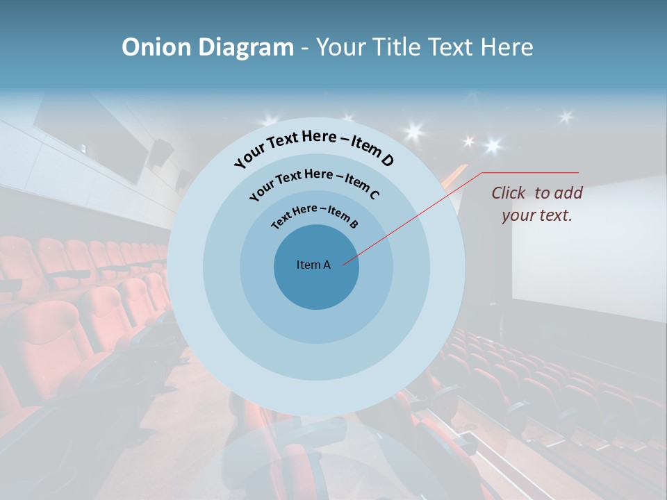 Film Hall Colour PowerPoint Template