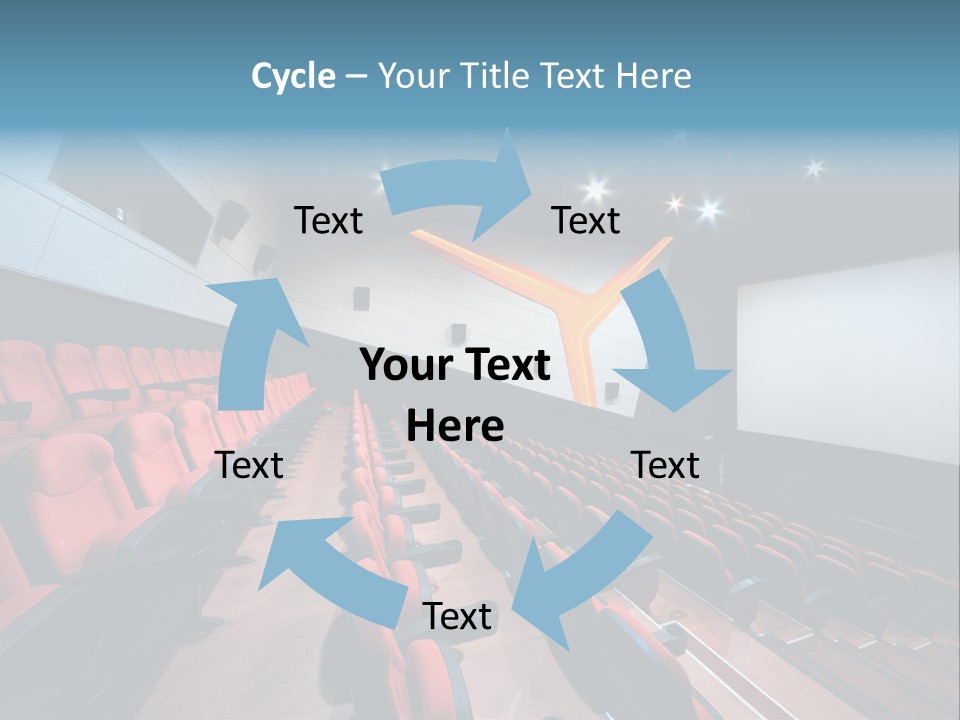 Film Hall Colour PowerPoint Template