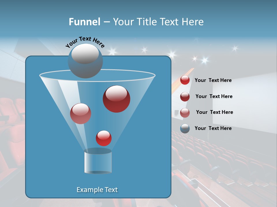 Film Hall Colour PowerPoint Template