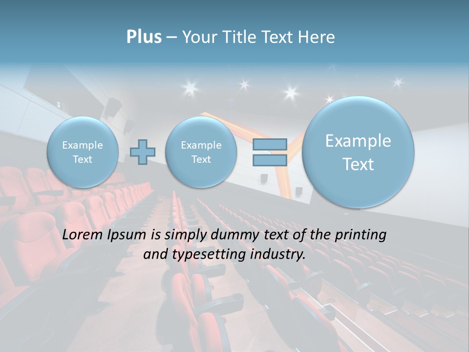 Film Hall Colour PowerPoint Template