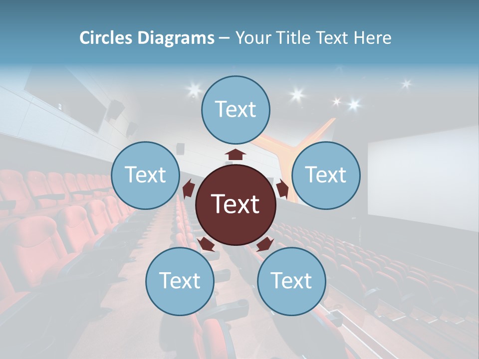 Film Hall Colour PowerPoint Template