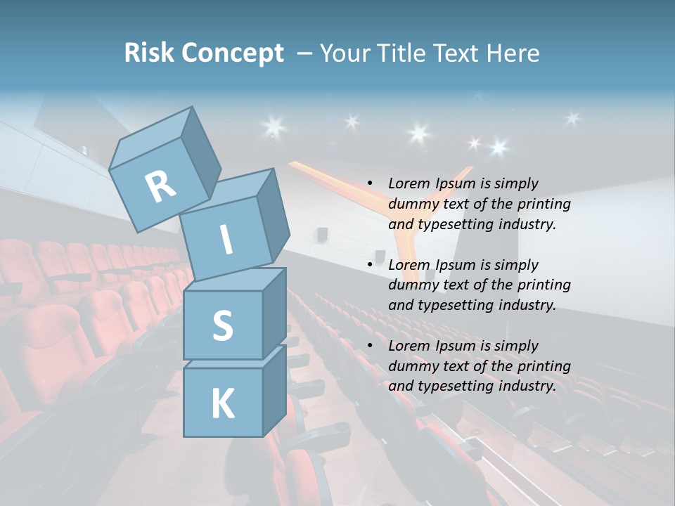 Film Hall Colour PowerPoint Template