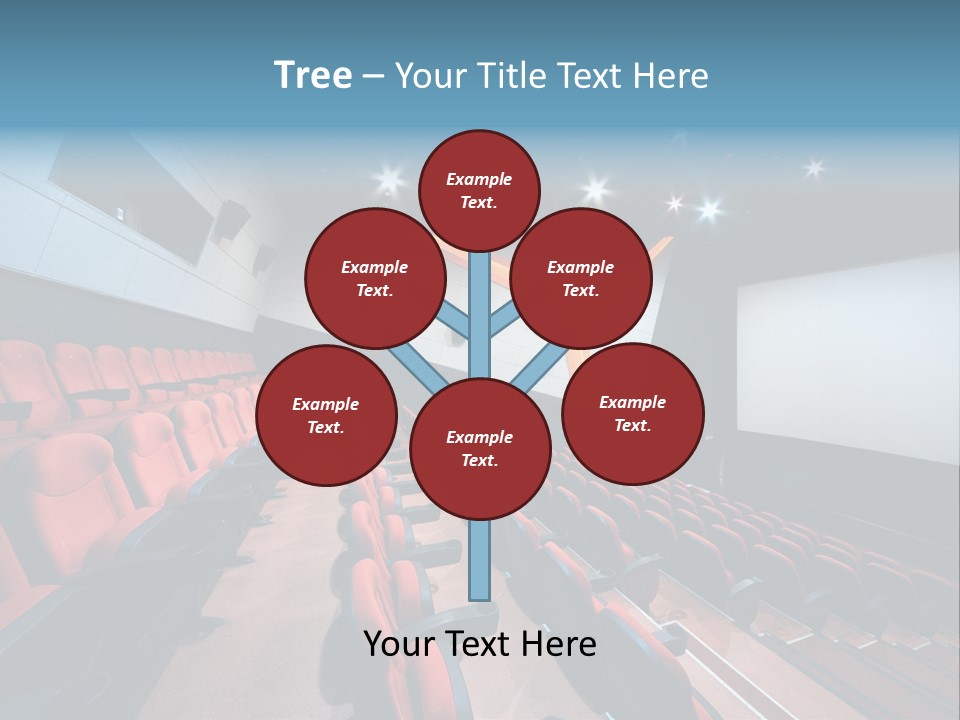 Film Hall Colour PowerPoint Template