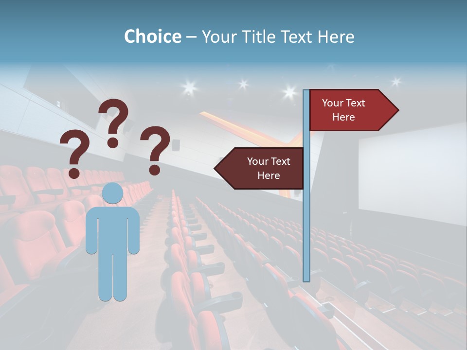 Film Hall Colour PowerPoint Template