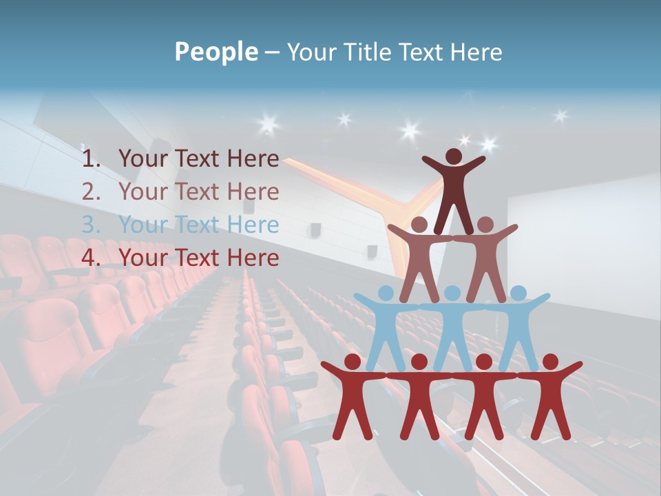 Film Hall Colour PowerPoint Template