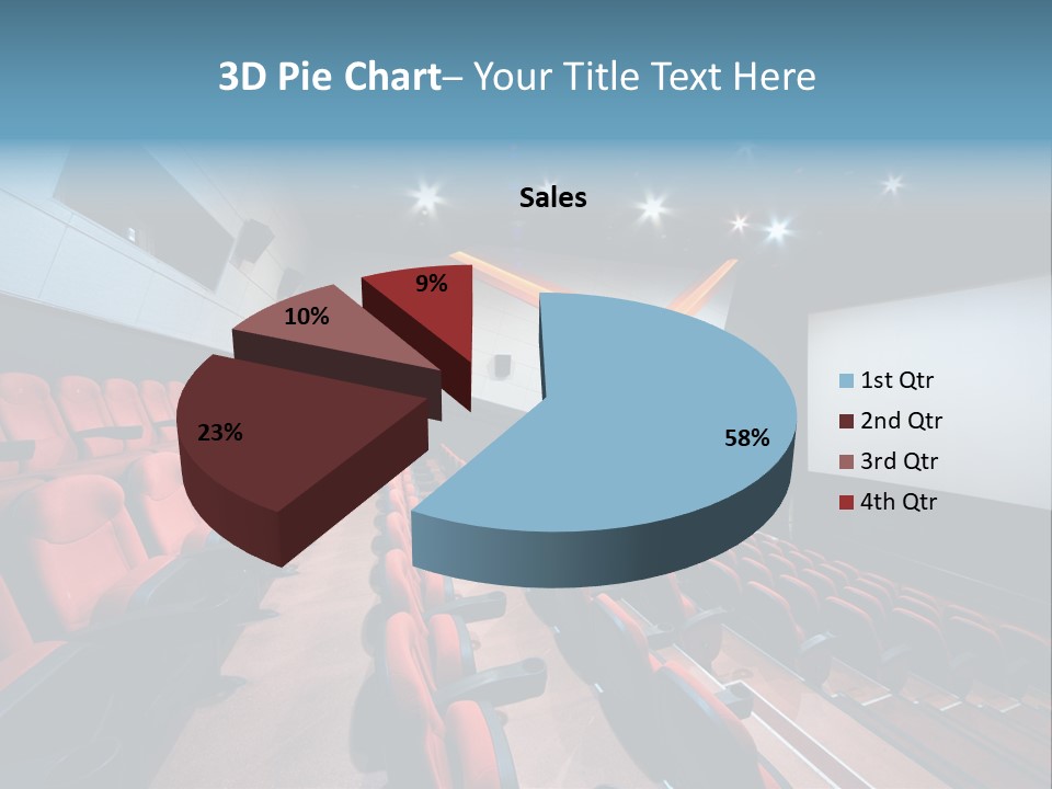 Film Hall Colour PowerPoint Template