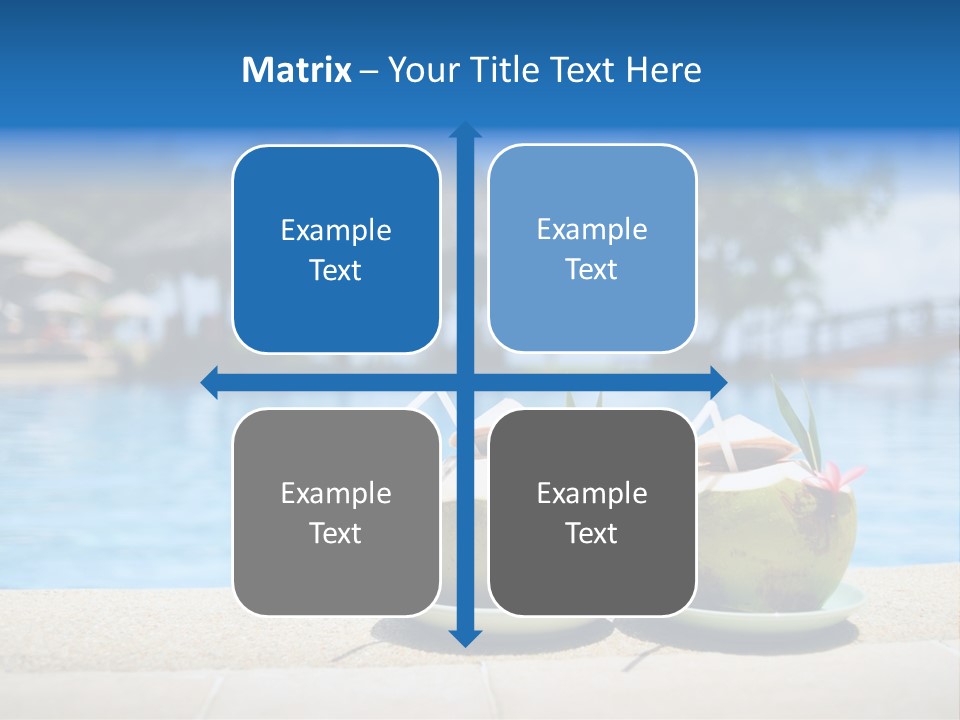 Moorea Pina Vacation PowerPoint Template