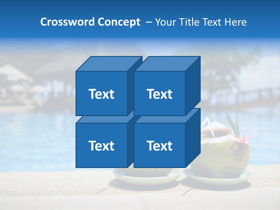 Moorea Pina Vacation PowerPoint Template
