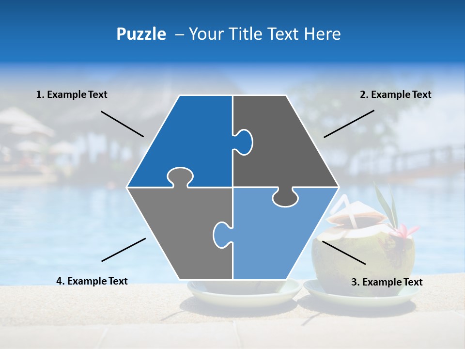 Moorea Pina Vacation PowerPoint Template