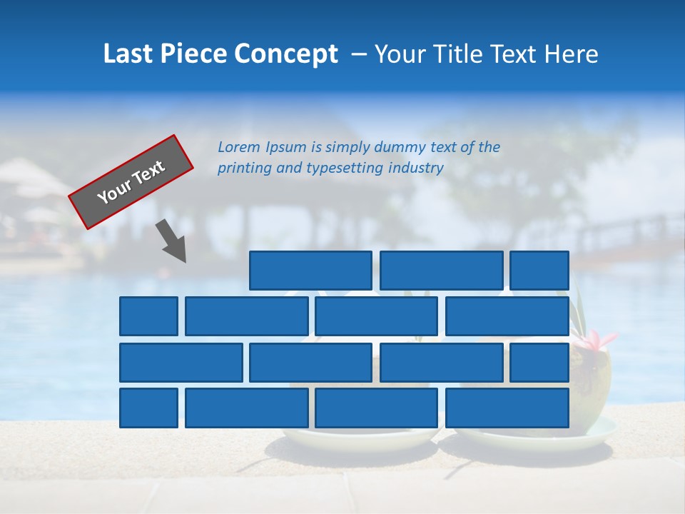 Moorea Pina Vacation PowerPoint Template