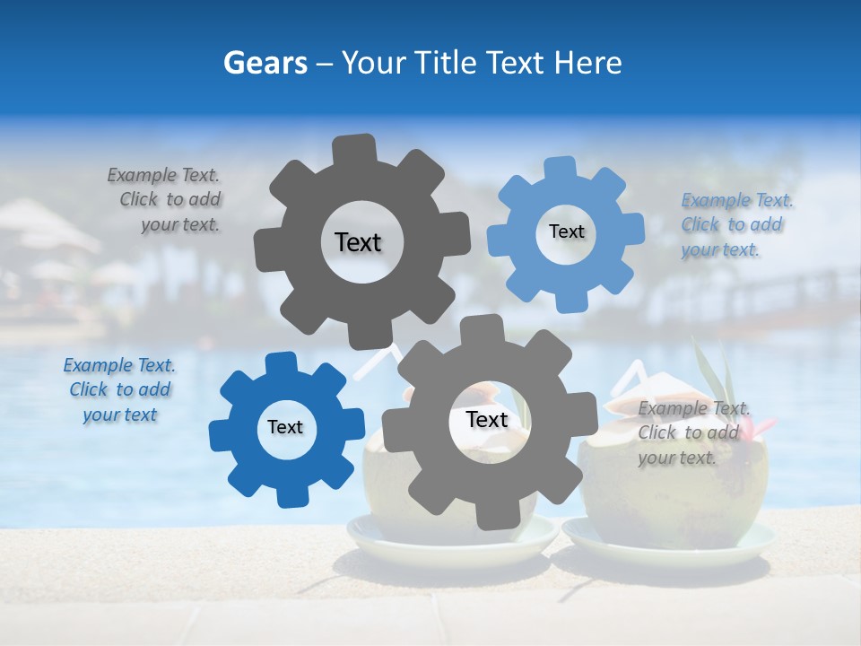 Moorea Pina Vacation PowerPoint Template