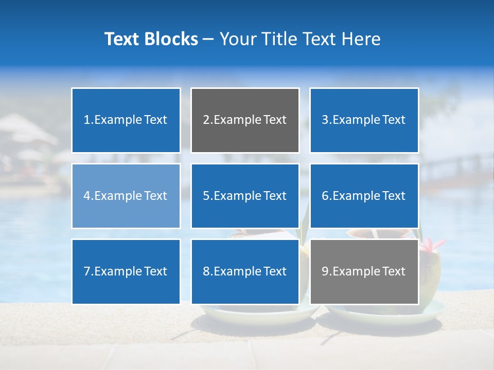 Moorea Pina Vacation PowerPoint Template