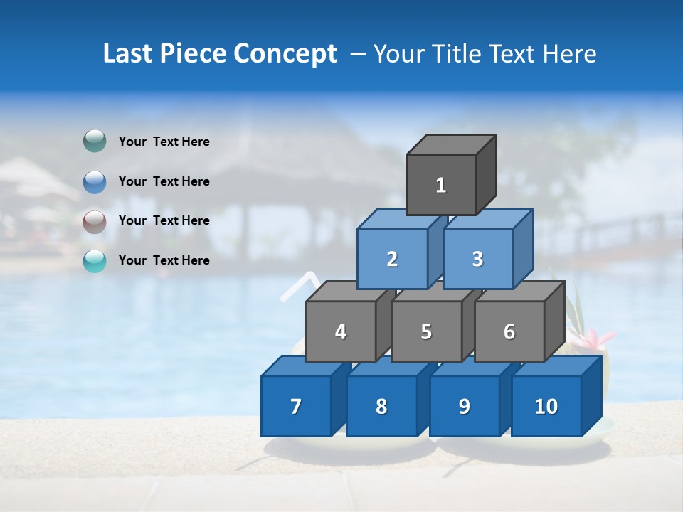 Moorea Pina Vacation PowerPoint Template