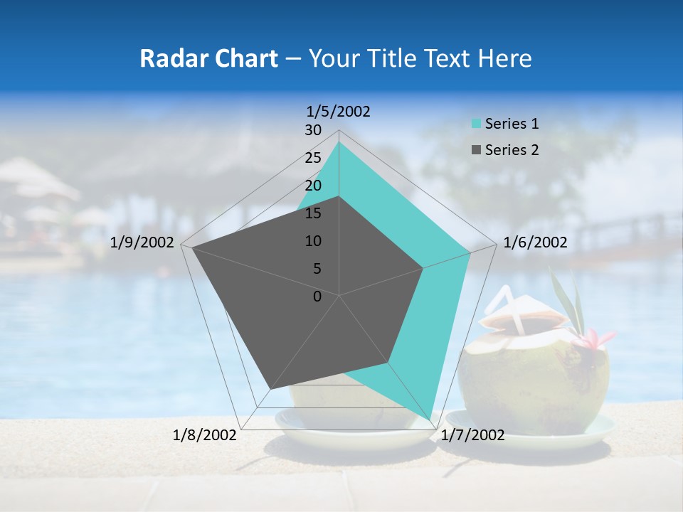 Moorea Pina Vacation PowerPoint Template