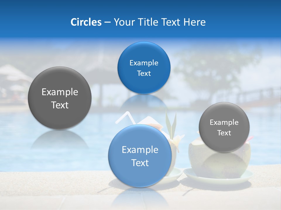 Moorea Pina Vacation PowerPoint Template