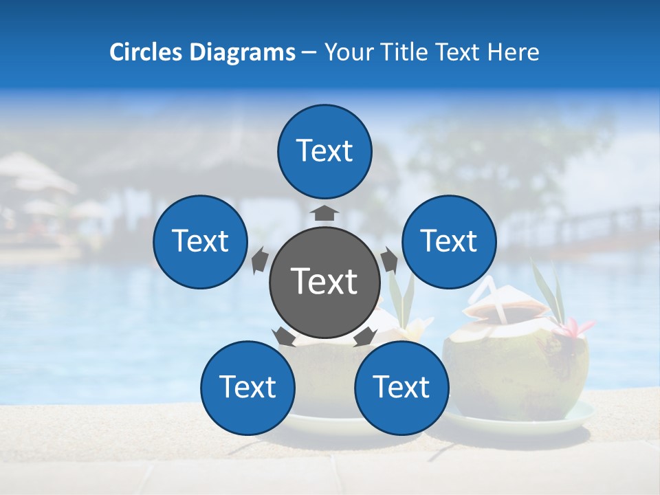 Moorea Pina Vacation PowerPoint Template