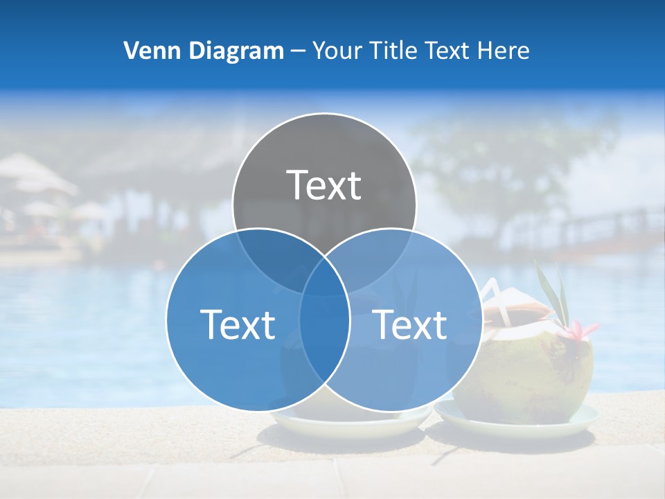 Moorea Pina Vacation PowerPoint Template