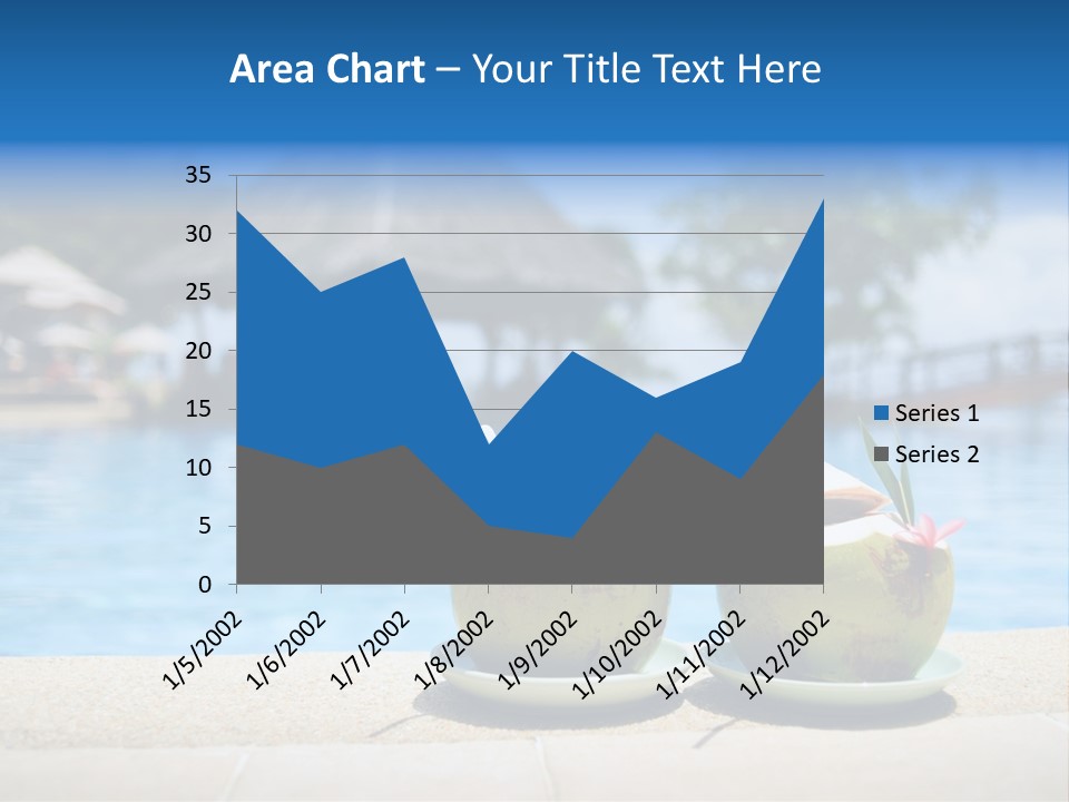 Moorea Pina Vacation PowerPoint Template