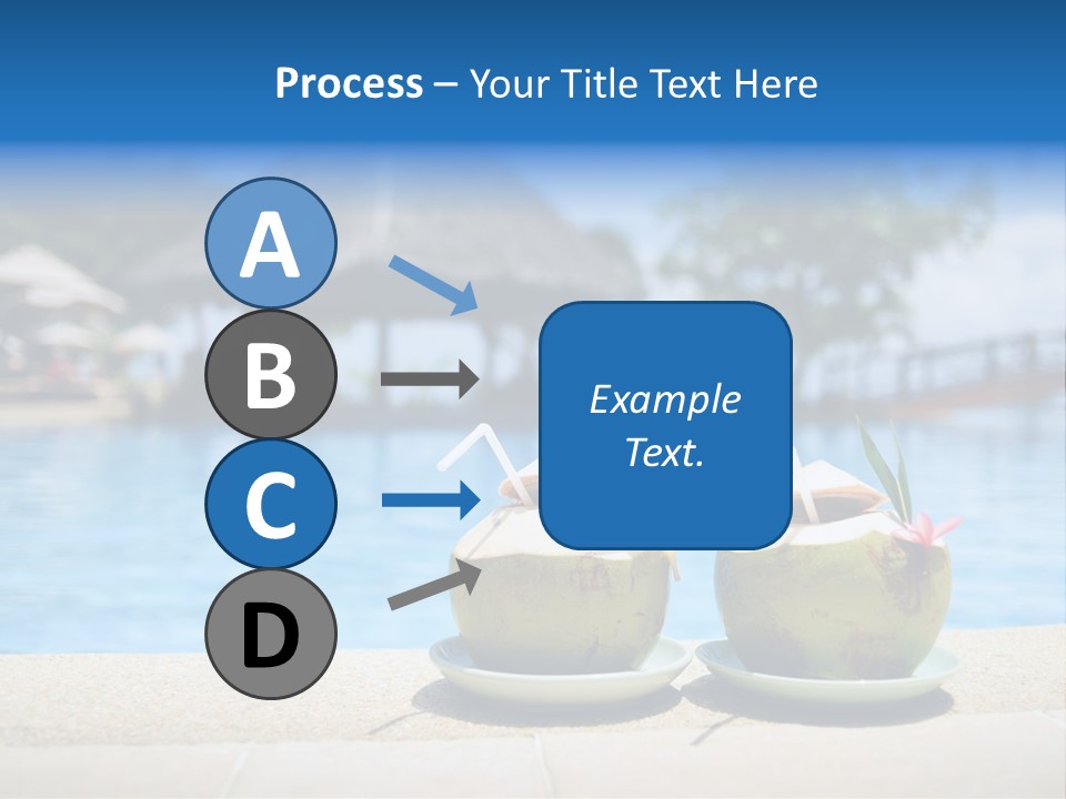 Moorea Pina Vacation PowerPoint Template