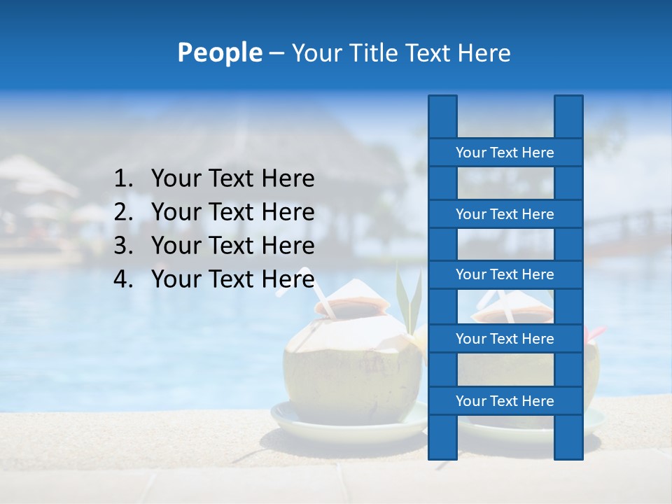 Moorea Pina Vacation PowerPoint Template