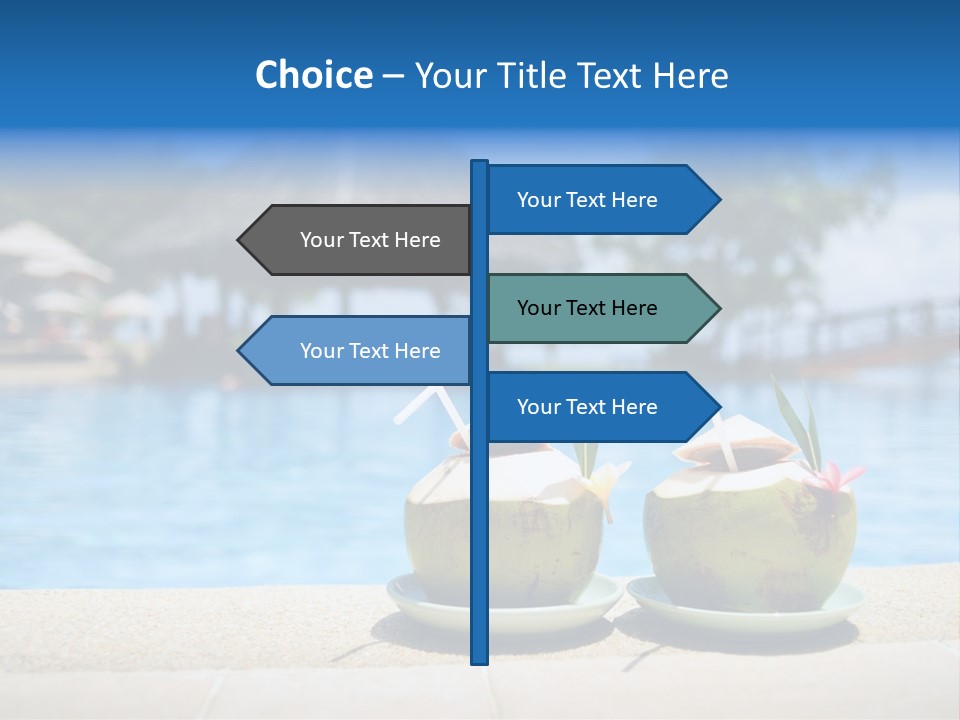 Moorea Pina Vacation PowerPoint Template