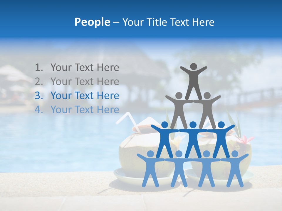 Moorea Pina Vacation PowerPoint Template