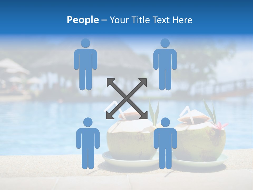 Moorea Pina Vacation PowerPoint Template