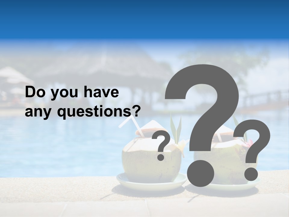 Moorea Pina Vacation PowerPoint Template