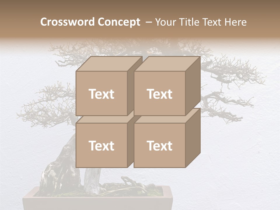 Botany Small Foliage PowerPoint Template