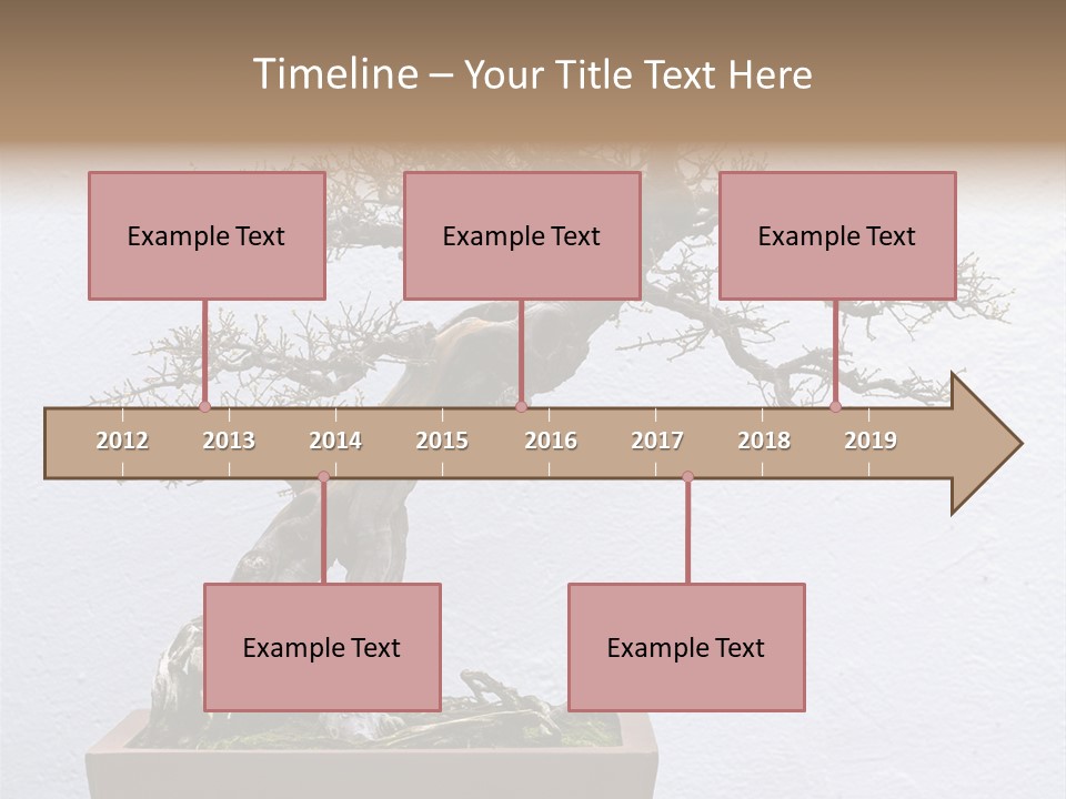 Botany Small Foliage PowerPoint Template