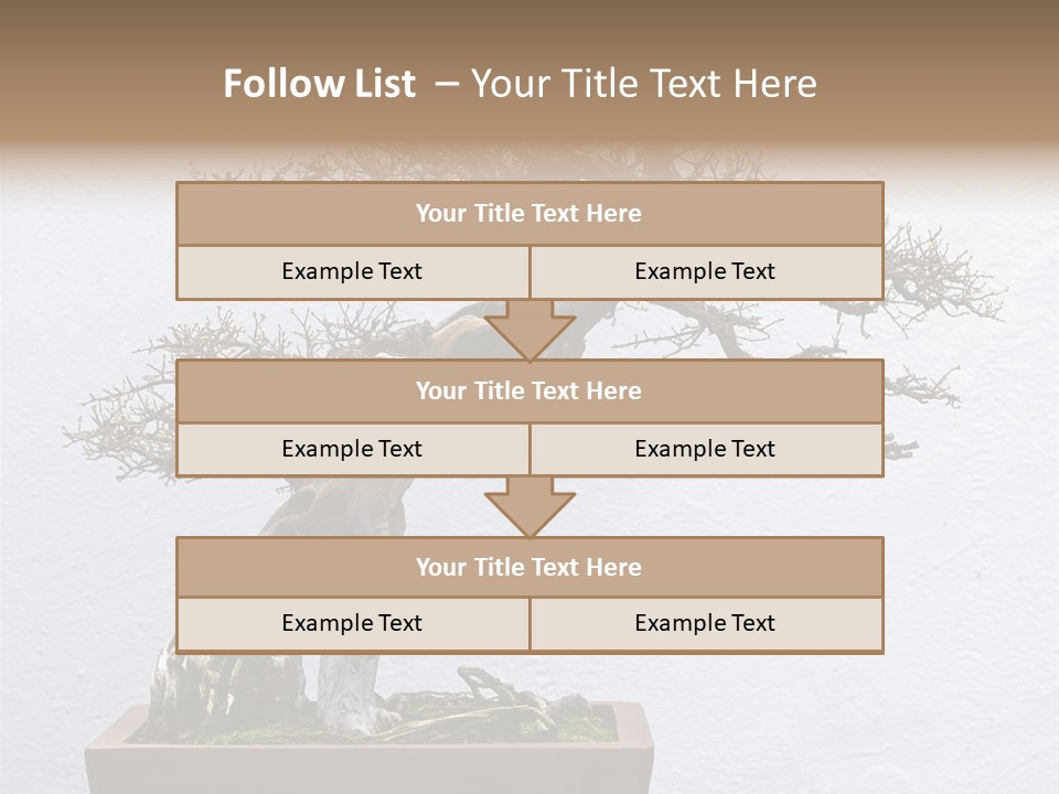 Botany Small Foliage PowerPoint Template