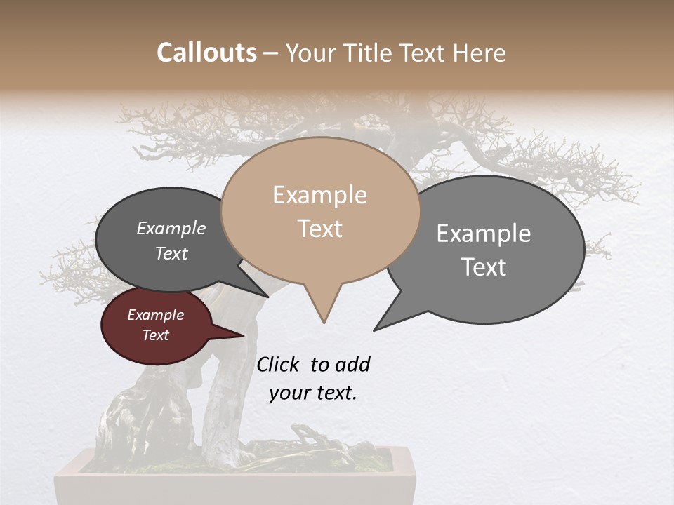 Botany Small Foliage PowerPoint Template