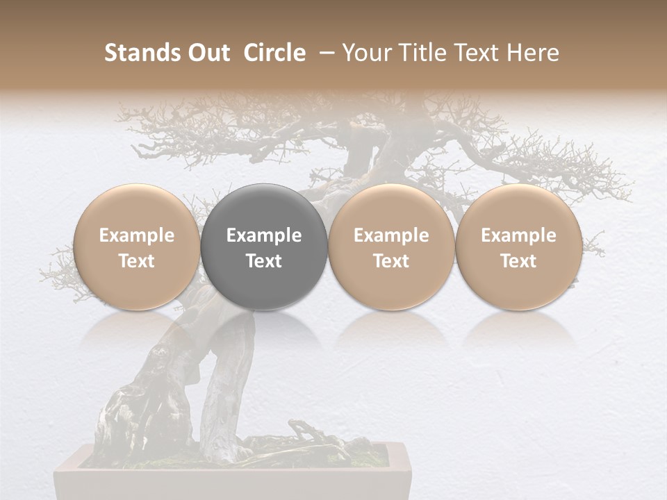 Botany Small Foliage PowerPoint Template