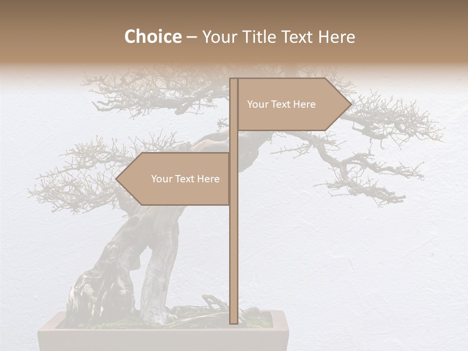 Botany Small Foliage PowerPoint Template