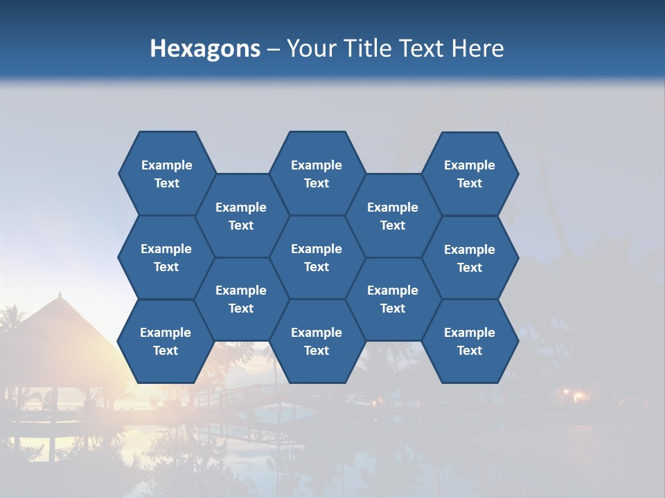 Paradise Tourism Beach PowerPoint Template