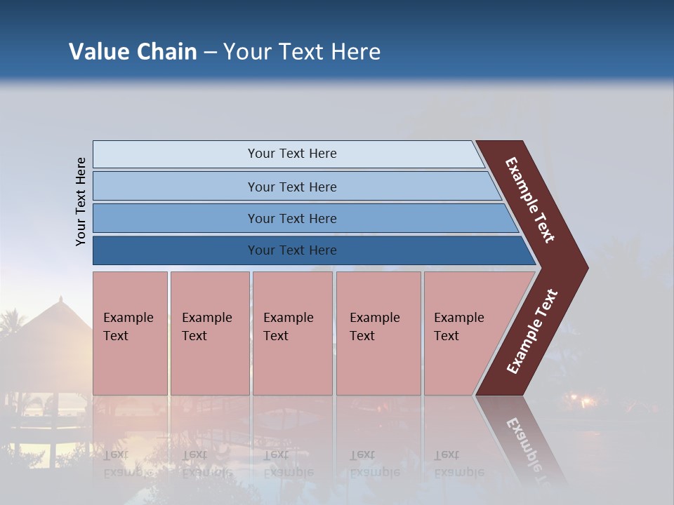 Paradise Tourism Beach PowerPoint Template