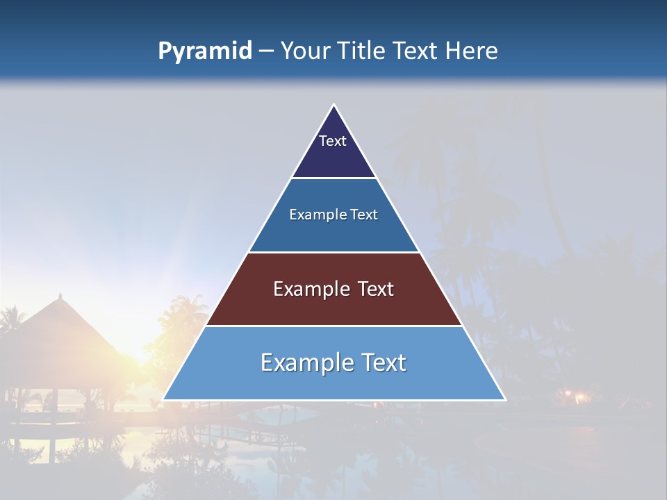 Paradise Tourism Beach PowerPoint Template
