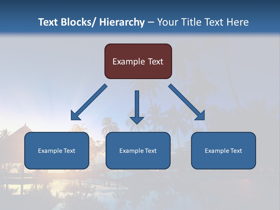 Paradise Tourism Beach PowerPoint Template