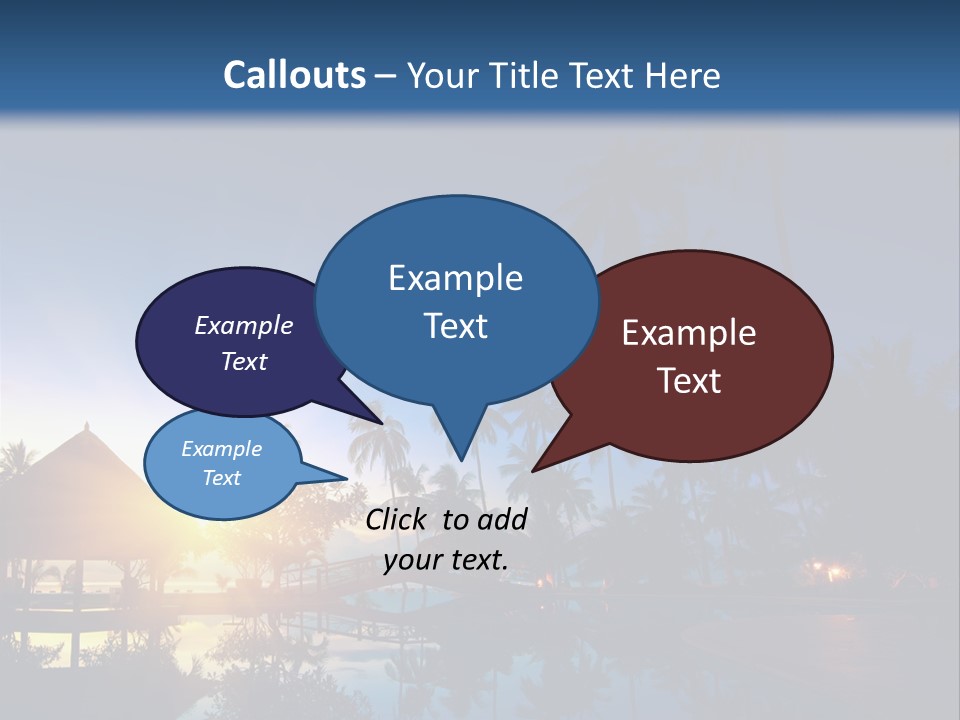 Paradise Tourism Beach PowerPoint Template