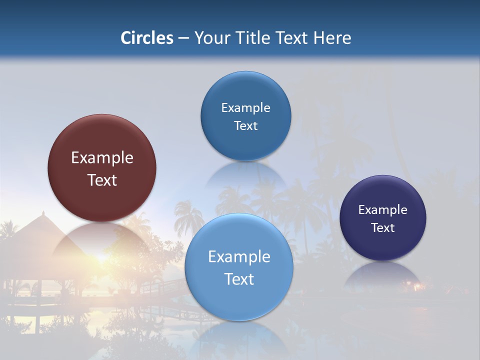 Paradise Tourism Beach PowerPoint Template