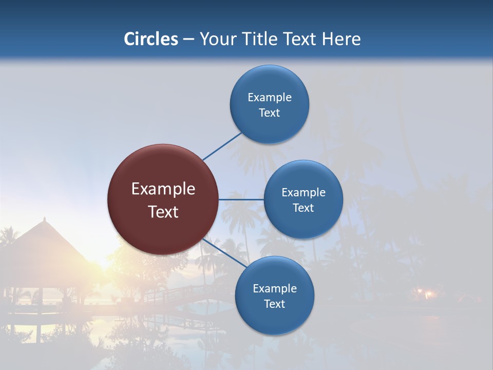 Paradise Tourism Beach PowerPoint Template