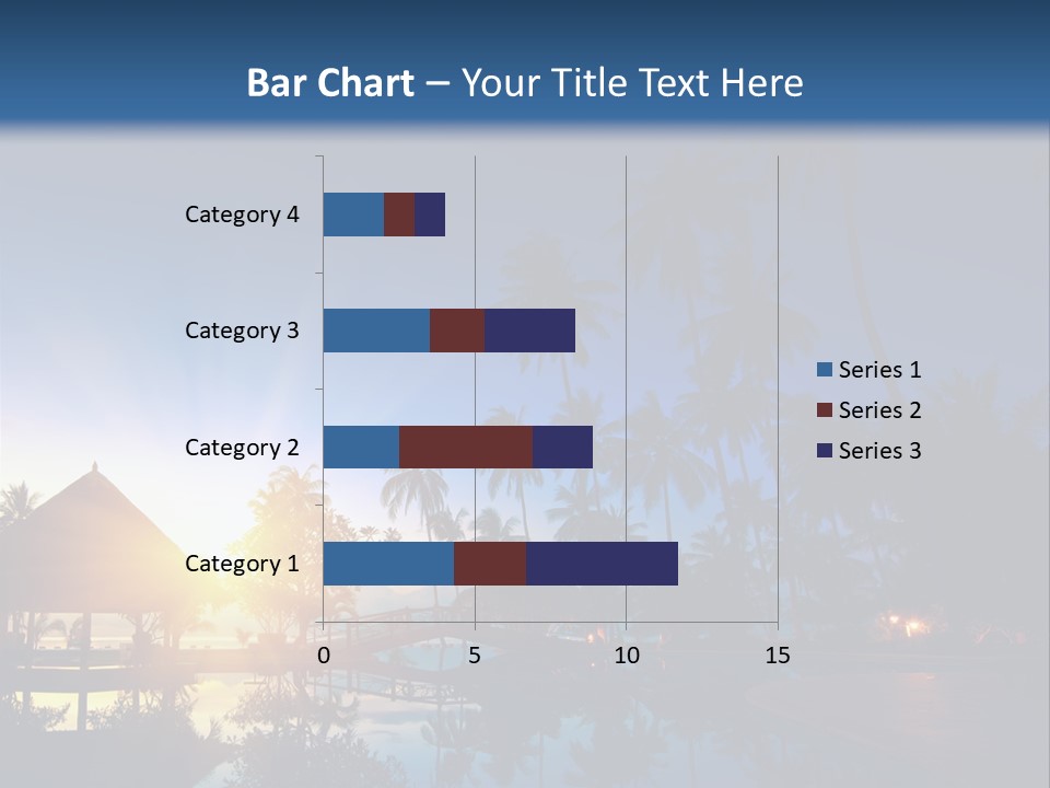 Paradise Tourism Beach PowerPoint Template