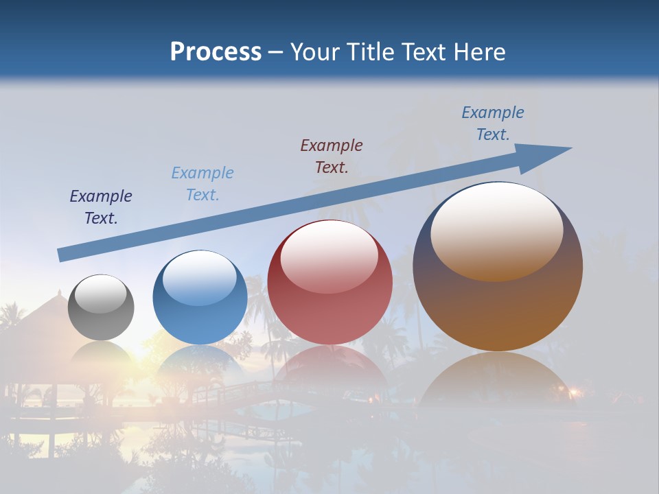 Paradise Tourism Beach PowerPoint Template