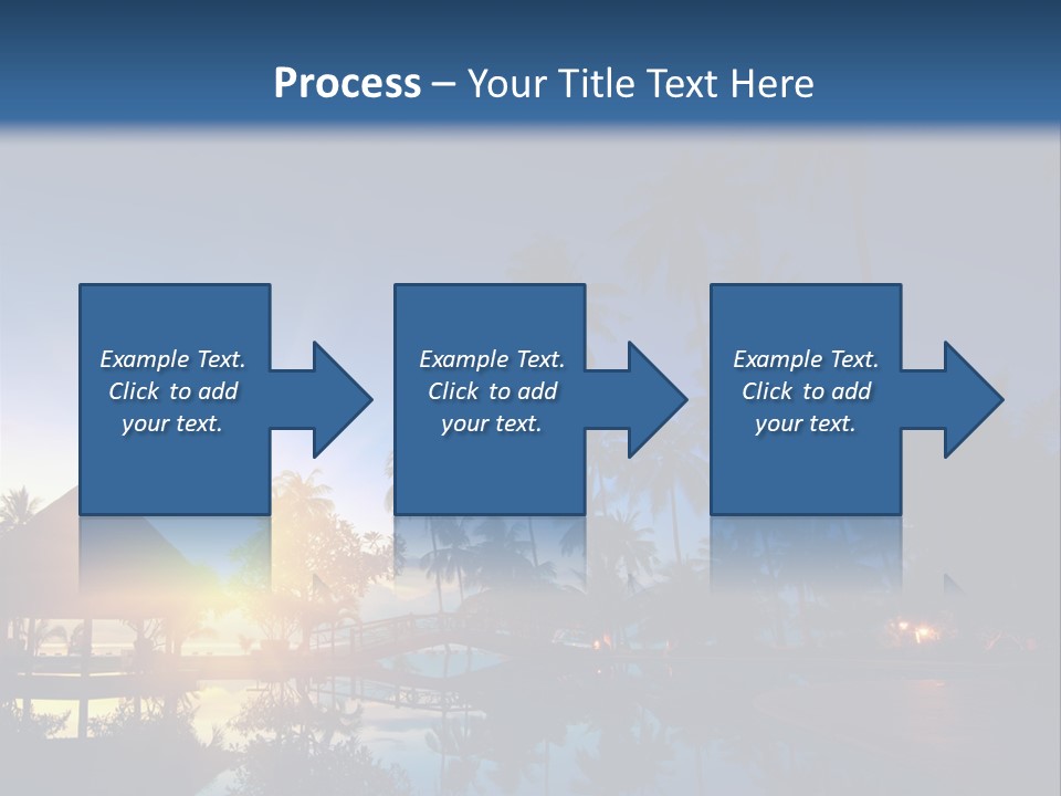 Paradise Tourism Beach PowerPoint Template