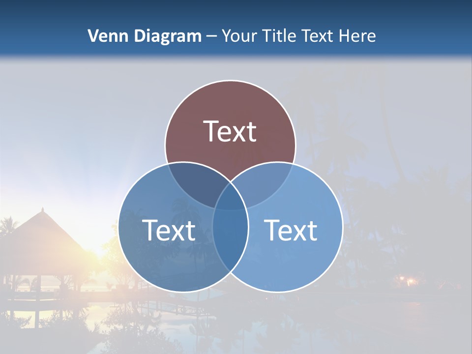 Paradise Tourism Beach PowerPoint Template