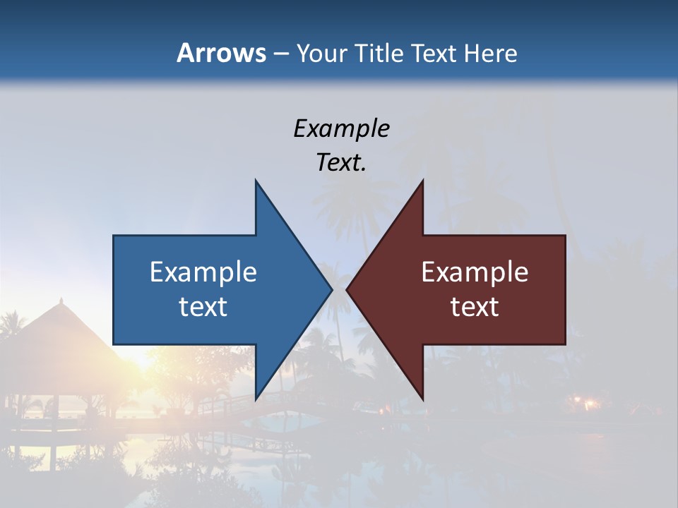 Paradise Tourism Beach PowerPoint Template